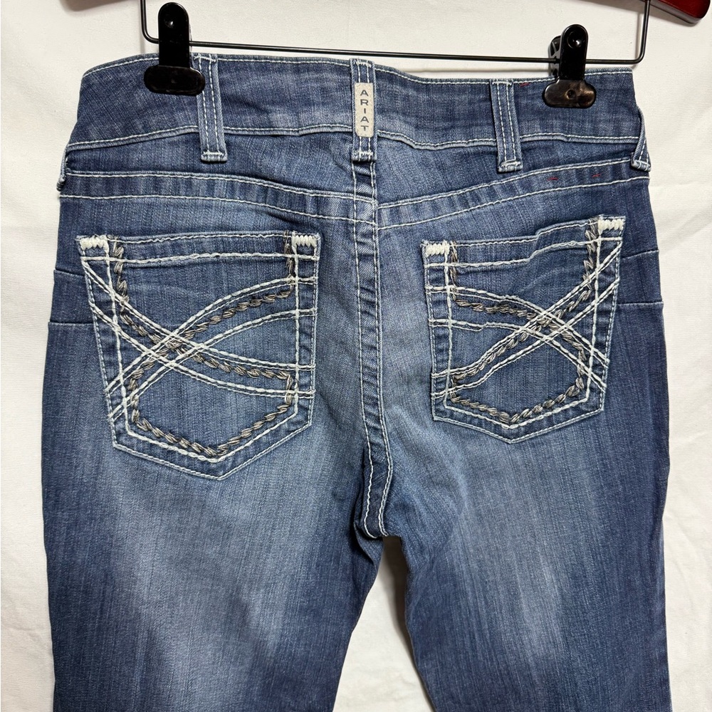 Ariat Women's Boot Cut Jeans in Classic Blue Sz 30L (3aq)